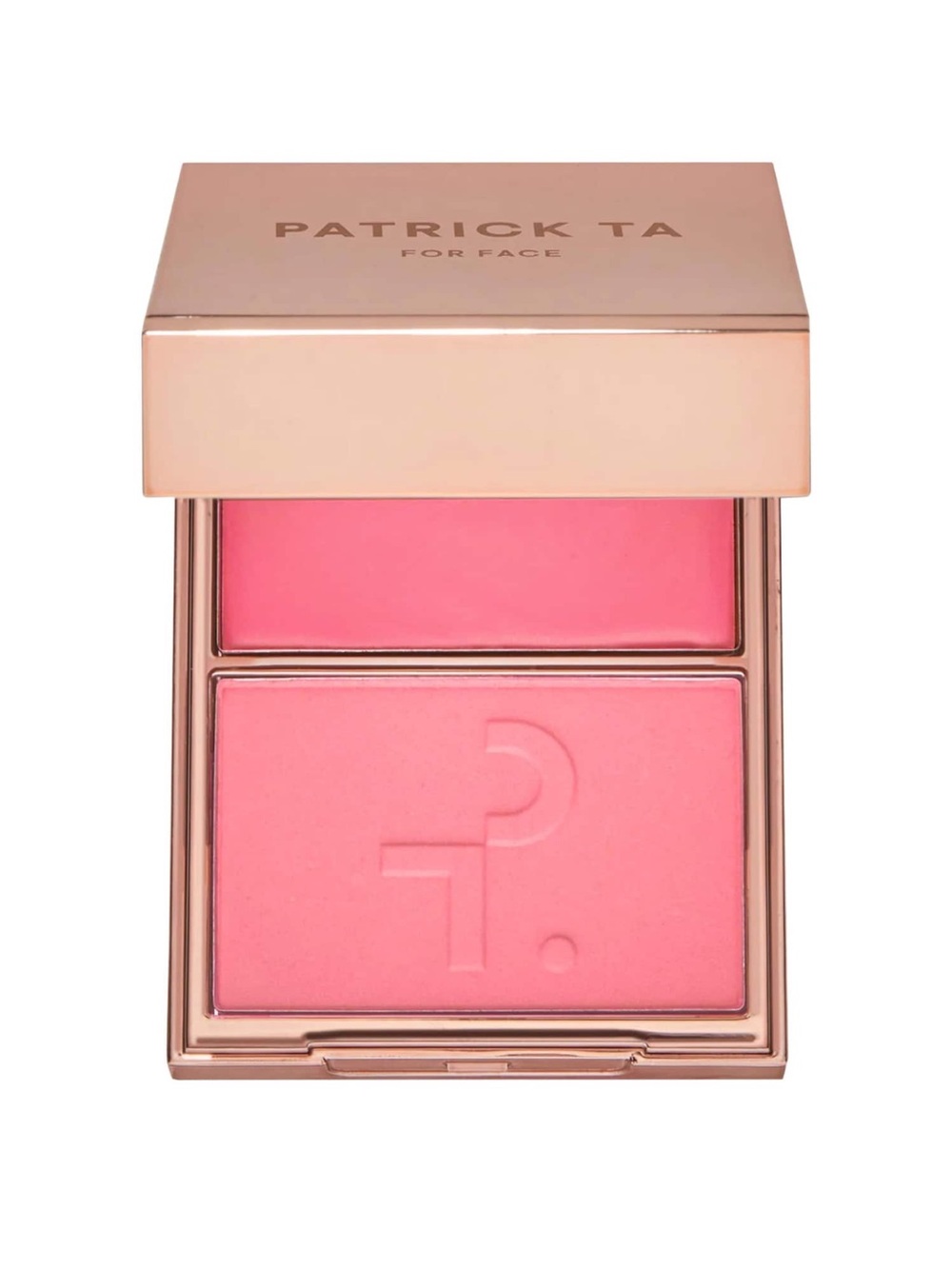 NWOT Patrick Ta Crème & Blush Powder Duo ‘She’s That Girl’